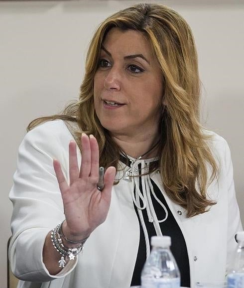 La presidenta andaluza, Susana Díaz. 