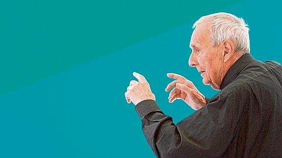 El pintor, escultor y coleccionista suizo Gottfried Honegger.