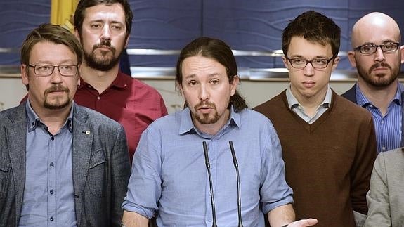 El líder de Podemos, Pablo Iglesias.