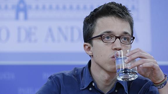 El secretario de Política de Podemos, Íñigo Errejón. 