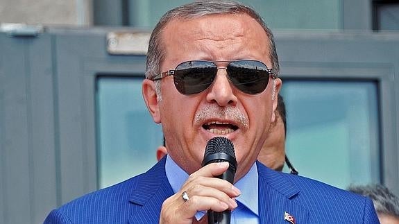 Recep Tayyip Erdogan.