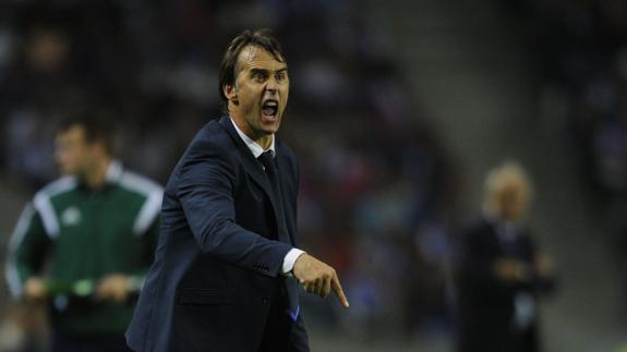 Julen Lopetegui, durante su etapa como entrenador del Oporto.