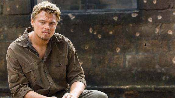 DiCaprio en la película 'Diamantes de sangre'. 