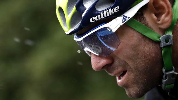 Alejandro Valverde, durante una competición. 