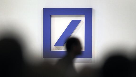 Logo de Deutsche Bank. 