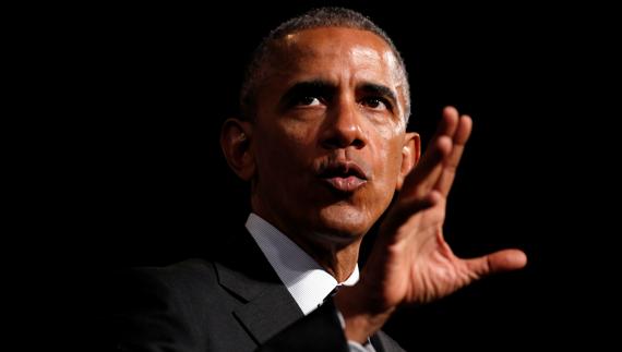 Obama, durante el discurso en Atenas. 