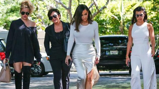 Las mujeres del clan Kardashian.