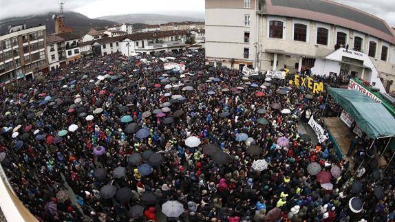 Marcha en Alsasua.