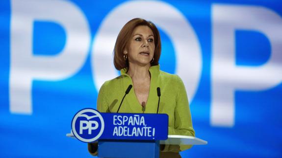 María Dolores de Cospedal.