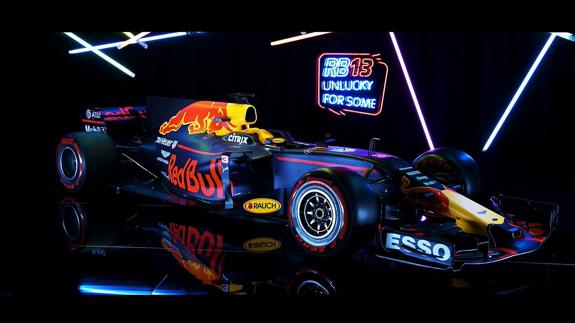 El nuevo vehículo de Red Bull. 