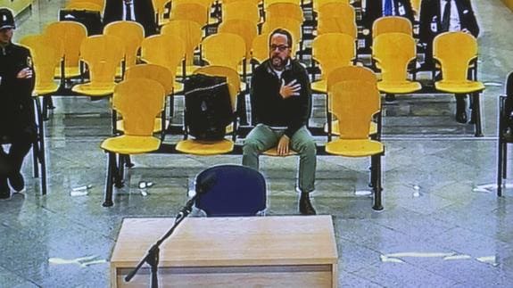 Álvaro Pérez 'El Bigotes', durante el juicio.