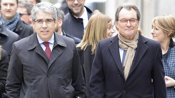 Artur Mas y Francesc Homs.