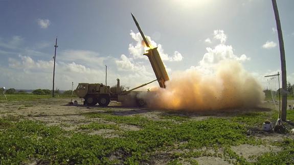 Pruebas para el THAAD.