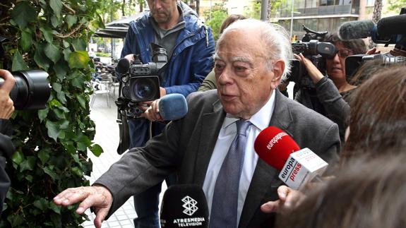 El expresidente de la Generalitat Jordi Pujol.