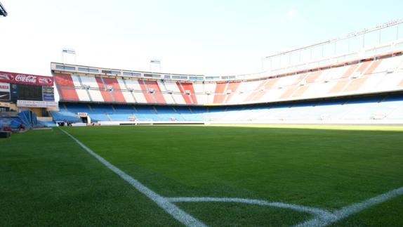 Estadio Vicente Calderón.