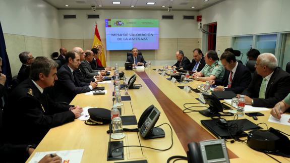 Mesa de Valoración de la Amenaza Terrorista.