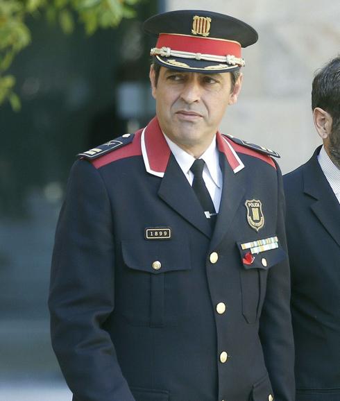 El mayor de los Mossos d'Esquadra, Josep Lluís Trapero.