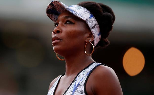 Venus Williams, durante un partido. 