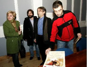 PRESENTACIÓN. Carmen Insúa, Rafael Piñera, José Luis González y Juan Carlos Herrero. / J. PAÑEDA