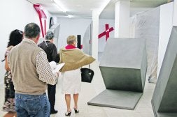 El escultor Herminio Álvarez abre por primera vez su taller de La