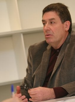 Ángel Noriega, decano del Colegio de Arquitectos asturiano. / E. C.