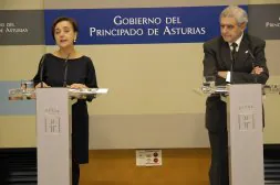 La consejera, ayer en Oviedo. /JESÚS DÍAZ