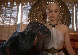 Emilia Clarke, la khaleesi de Juego de Tronos.