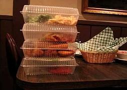 'Tuppers' en los restaurantes