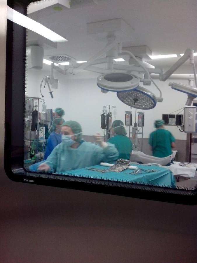 Momento de la intervención.