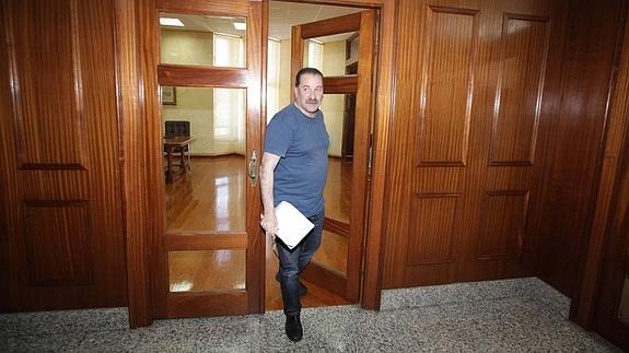 Luis Solares, tras anunciar que dejaba el PP.