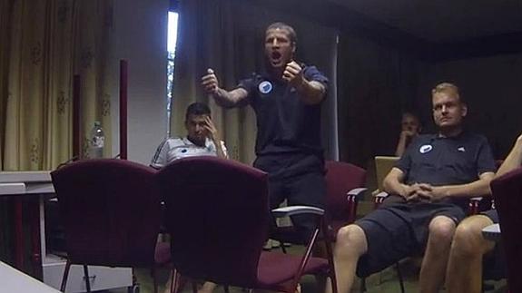 Así vivió Franco Mussis el partido ante Bélgica