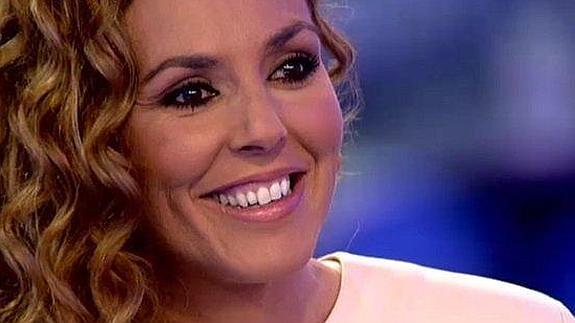 Rocio Carrasco, durante su aparición en el programa 'Hay una cosa que te quiero decir' hace unas semanas.