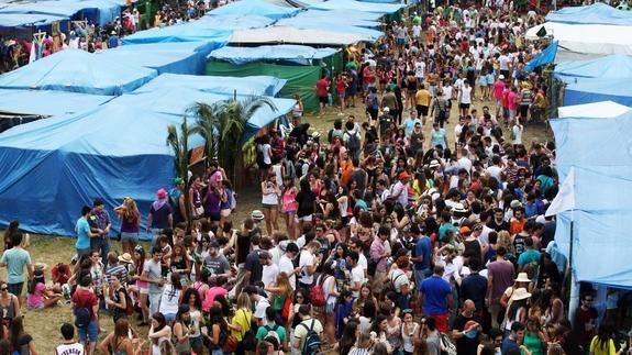 Imágenes del prau de la fiesta del Xiringüelu.