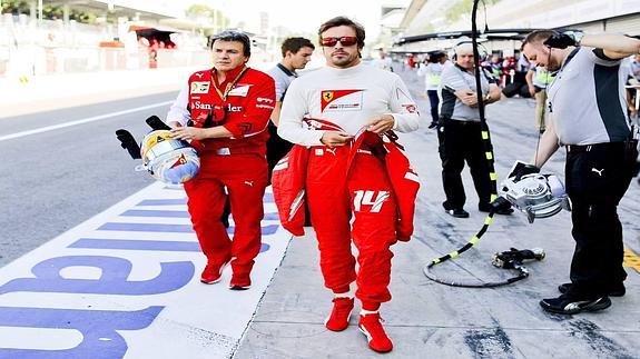 Alonso: «Nos ha faltado un pelín de competitividad, pero es lo que hay»