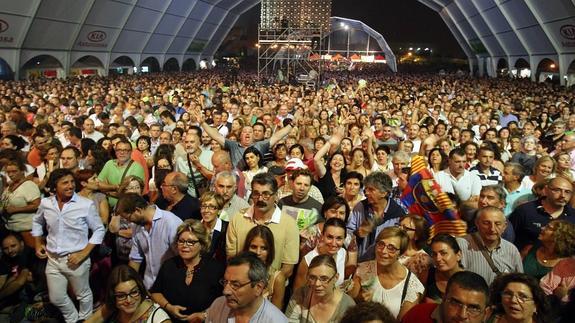 Las imágenes del concierto