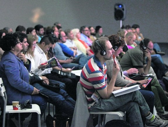Participantes en el II Congreso Mundial de la Fundación Europea de ETAC celebrado en Avilés en el año 2013. 