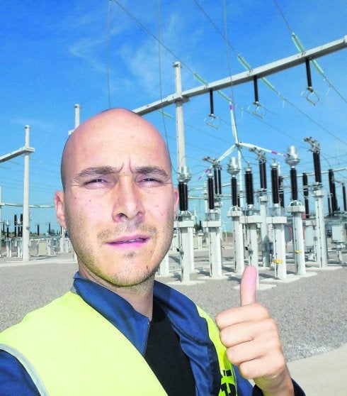 Jonás Menéndez, en Uruguay, adonde emigró empujado por la crisis. 