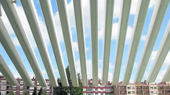 El Palacio de Congresos diseñado por Santiago Calatrava.