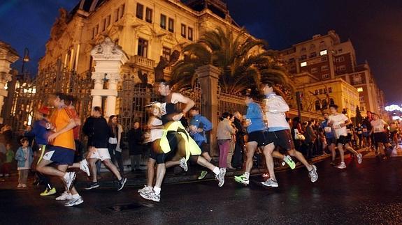 San Silvestre 2013 en Oviedo. 