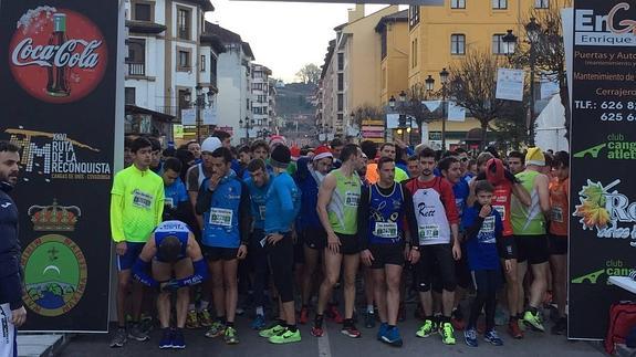 Participantes en la carrera. 