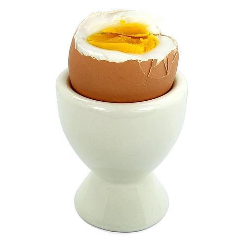 ¿Cómo sabes si un huevo está cocido?