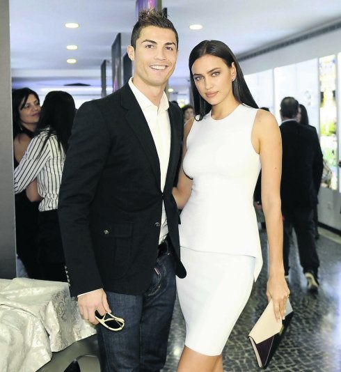 El año pasado, en la inauguración del museo de Cristiano en Madeira, muy sonrientes. 