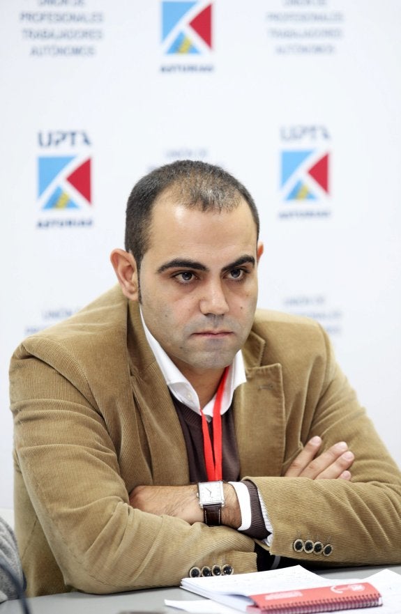 Manuel Prieto, secretario general de UPTA-UGT. 