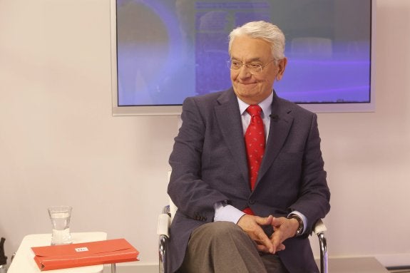 Serafín Abilio Martínez, en el programa 'La Lupa', de Canal10. 