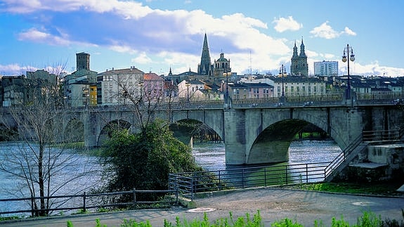 Vista de la ciudad de Logroño.