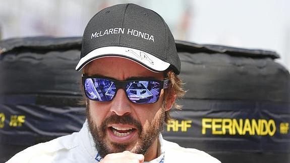 Fernando Alonso, en el Gp de China