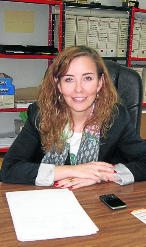 Rocío Vega, presidenta de la federación vecinal. 
