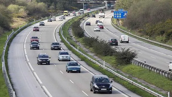 Tráfico en la autopista 'Y'.