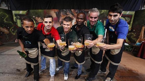 Cristian Wilkin Aquiles, Jonathan Trabanco, Jason Franco, Salvador Ondó, J. Carlos Fernández y Miguel Ferreira.