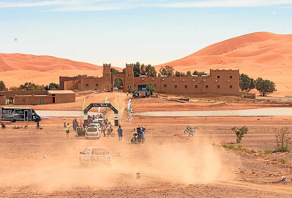 II Clio Raid a Marrakech